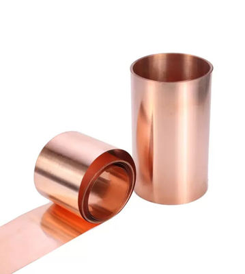 OFC C10200 Copper Alloy Sheet Coil Oxygen Free 99.95% Pure 500mm